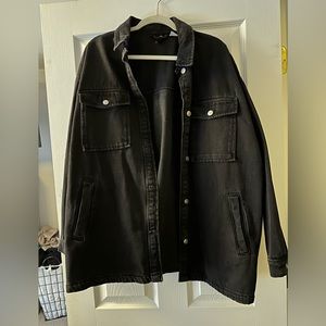 H&M oversized denim jacket